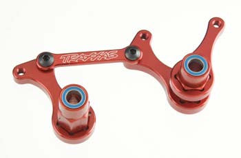 Traxxas Aluminum Steering Bellcranks Red Rustler (TRA3743X)