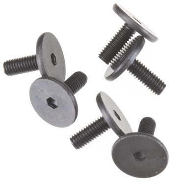 Traxxas Flat Head Machine Hex Drive Screws 3x8mm (6) (TRA3931)