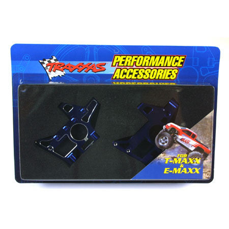 Traxxas Front Bulkheads, Aluminum: EMX, TMX 2.5 (TRA4930X)