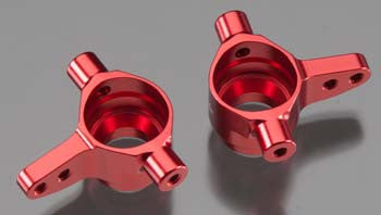 Traxxas Steering Blocks Aluminum Left/Right Red-Anodize (TRA6837R)