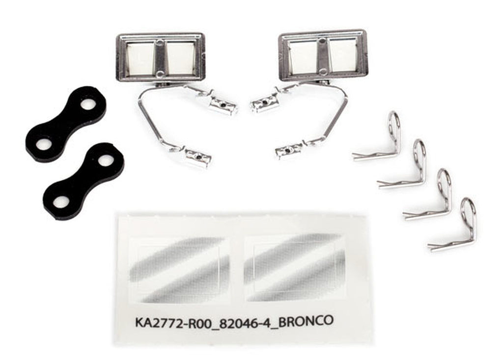 Traxxas Mirrors Side Chrome L/R (TRA8073X)