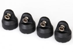 Traxxas Shock caps (black)     (TRA8361)