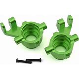 Traxxas Maxx Aluminum Steering Blocks (Green)  (TRA8937G)