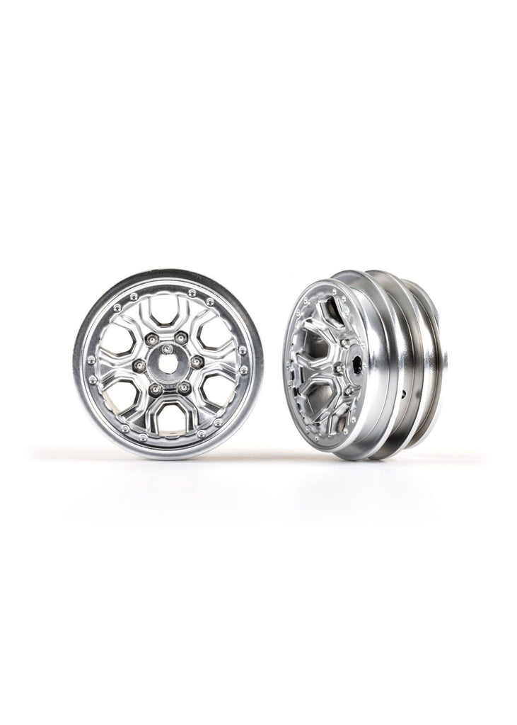 Traxxas 1.0" Rims (Satin Chrome) (2) (TRX-4M)   (TRA9770SATIN)