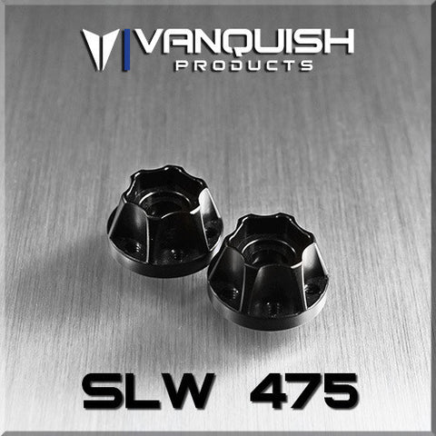 Vanquish SLW 475 Wheel Hub Black Anodized (VPS07113)