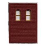 Woodland Scenics HO DPM 2 Story/2 Arch Wdw Wall (WOO30109)