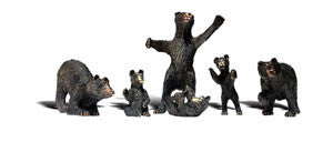 Woodland Scenic Black Bears HO (WOOA1885)
