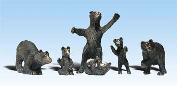 Woodland Scenics Black Bears O (WOOA2737)