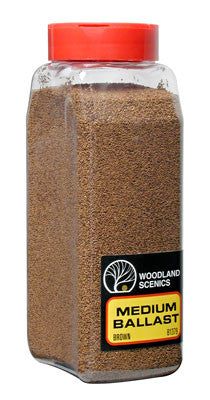 Woodland Scenics Ballast Medium Brown 32 oz (WOOB1379)