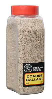 Woodland Scenics Ballast Coarse Buff 32 oz (WOOB1387)