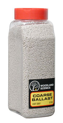 Woodland Scenics Ballast Coarse Light Gray 32 oz (WOOB1388)