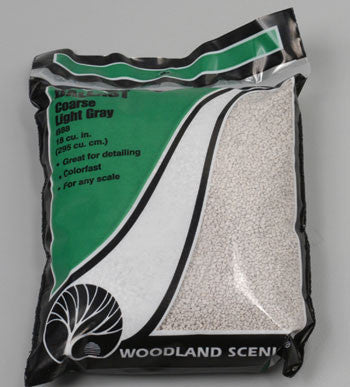 Woodland Scenics Ballast Coarse Light Gray   (WOOB88)