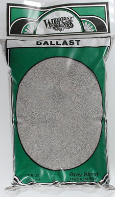 Woodland Scenics Ballast Medium Gray Blended 17.5 oz   (WOOB94)