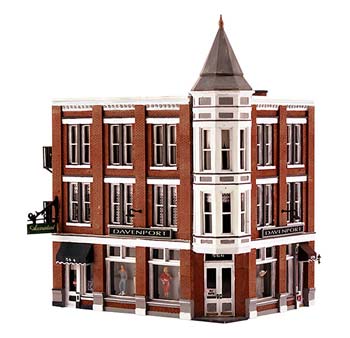 Woodland Scenics Davenport Department Store - Built & Ready Landmark Structures(R) (WOOBR4938