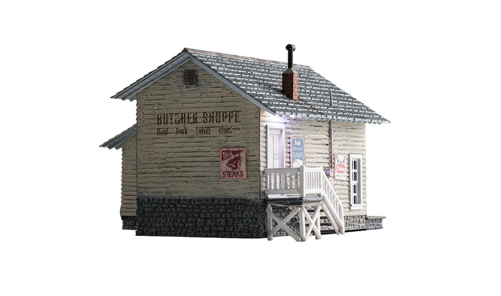 Woodland Scenics Carver's Butcher Shoppe - O Scale  (WOOBR5872)