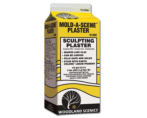 Woodland Scenics Mold-A-Scene Plaster 1/2 Gallon (WOOC1202)
