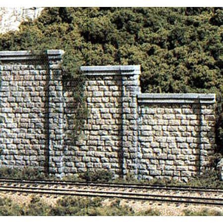 Woodland Scenics Cut Stone Wing Wall (3) HO (WOOC1259)