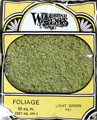 Woodland Scenics Foliage Light Green (WOOF51)