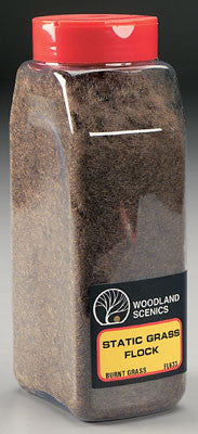 Woodland Scenics Static Grass Flock Burnt Grass 32 oz(WOOFL633)