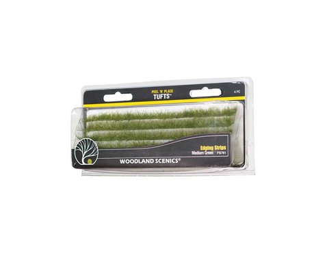 Woodland Scenics Dark Green Edging Strips (WOOFS781)