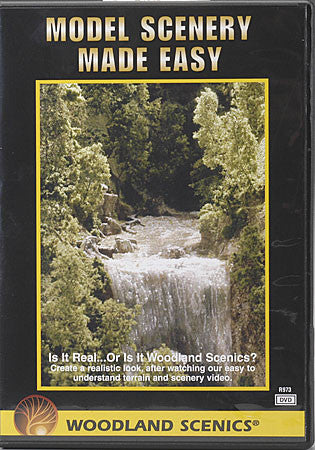 Woodland Scenics Model Scenery Made Easy - DVD (WOOR973)