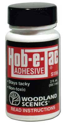 Woodland Scenics Hob E Tac Adhesive 2 oz  (WOOS195)