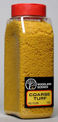 Woodland Scenics TURF COARSE FALL YEL 32 OZ. (WOOT1353)