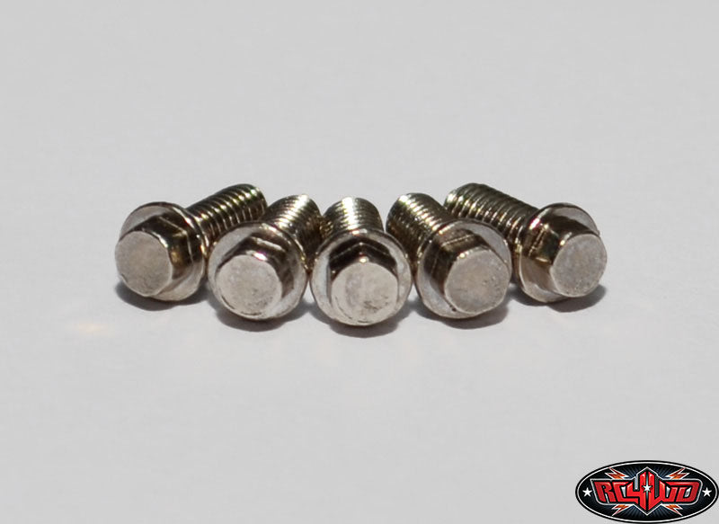 RC4WD MINIATURE SCALE HEX BOLTS (M2.5 X 6MM) (SILVER)  (Z-S0663)