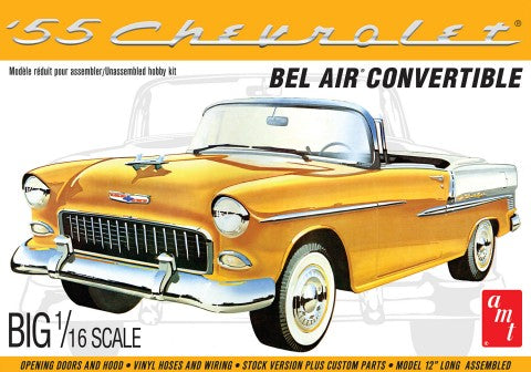 AMT 1/16 1955 Chevy Bel Air Convertible  (AMT1134)