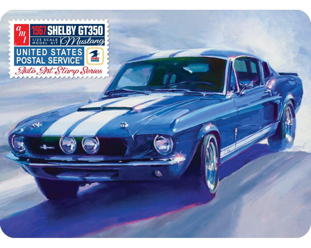 AMT 1/25 1967 Shelby GT350 USPS Stamp Series  (AMT1356)