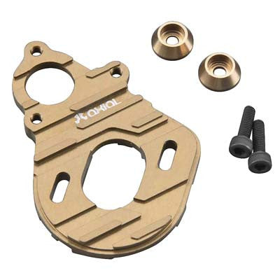 Axial Machined Motor Plate Hard Anodized (AX30860)