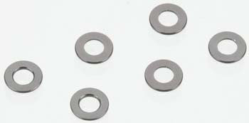 Axial Spacer 0.5x6mm Grey (6) (AXA1412)