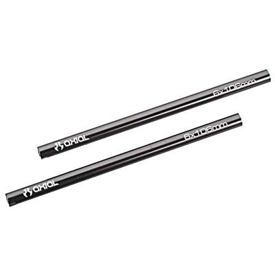 Axial Threaded Aluminum Pipe 6x106mm Grey (2) (AX30516)