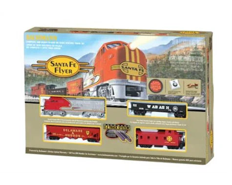 Bachmann Santa Fe Flyer Train Set (HO Scale)  (BAC00647)
