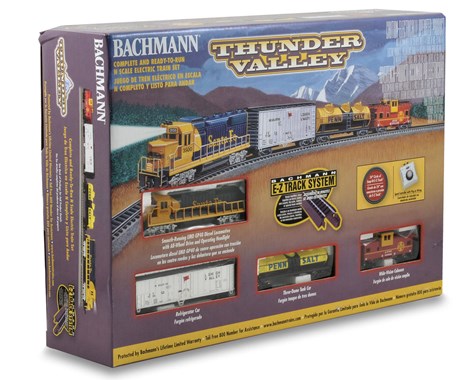 Bachmann N-Scale Thunder Valley Train Set (Santa Fe)   (BAC24013)