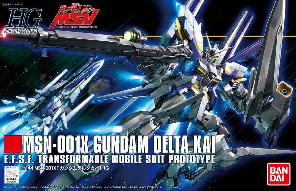 Bandai Spirits: Gundam Unicorn - HGUC 1/144 MSN-001X Gundam Delta Kai Model Kit #148  (BAS2140532)