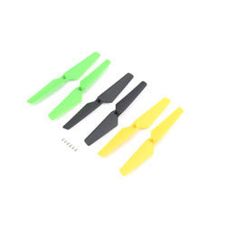 Blade Prop Set, Yellow, Green, Black: Zeyrok (6)  (BLH7303)