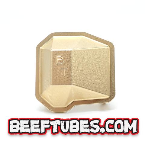 Beef Tubes AR45 / SCX10 III DIFF COVER - BRASS   (BT016CB)