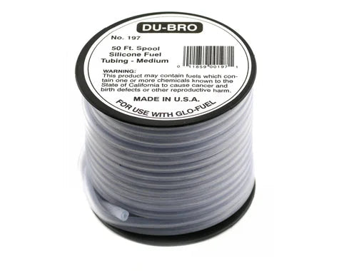 DuBro Medium Silicone Fuel Tubing (Blue) (DUB197*)