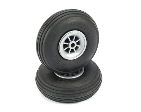 DuBro Treaded Wheels, 2-1/4"  (DUB225T)