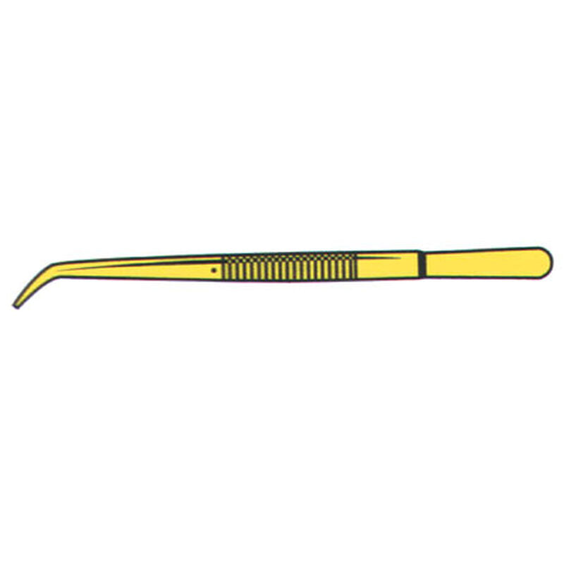 Excel SS Tweezer,6" Curved     (EXL30415)