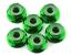 Hamilton Hobbies 4mm Alum Flanged Lock Nut Green (HAM131509)