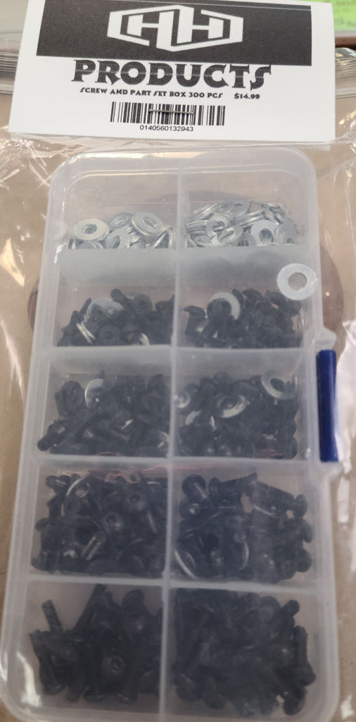 Hamilton Hobbies Screw and Part Set Box - 300 PC  (HAM132943)