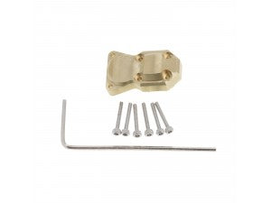 Hamilton Hobbies SCX24 BRASS FRONT/REAR DIFF COV  (HAM133893)