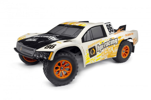 HPI Racing Jumpshot Flux Short Course 1/10 2WD White / Orange, RTR  (HPI160031)