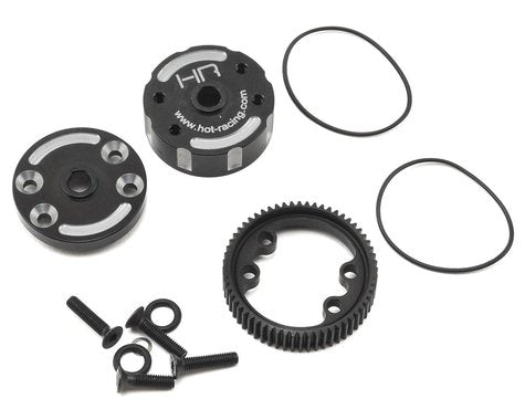 Hot Racing Traxxas Slash 2WD Sealed Aluminum Differential Case  (HRATE38CH)