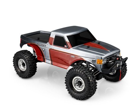JConcepts Tucked 1989 Ford F-250 Scale Rock Crawler Body (Clear) (12.3")  (JCO0439)