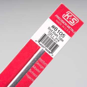 K+S Aluminum Tube 7/32" (K+S8105)