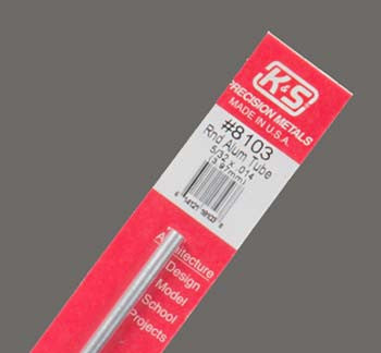 K+S Aluminum Tube 5/32" (K+S8103)