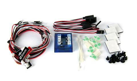 LED Lighting Kit for Cars and Trucks 1/10th Scale and Smaller  (LEDKIT-C-1)